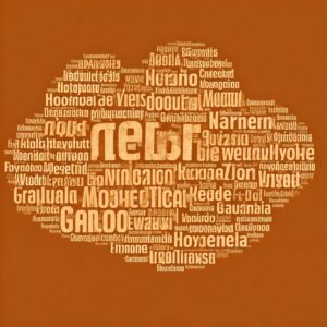 multilingual word cloud